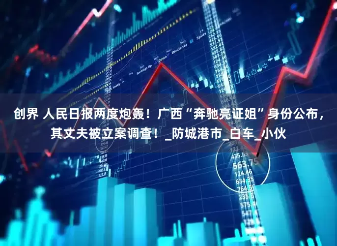 创界 人民日报两度炮轰！广西“奔驰亮证姐”身份公布，其丈夫被立案调查！_防城港市_白车_小伙